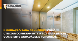 Iluminacao para banheiro