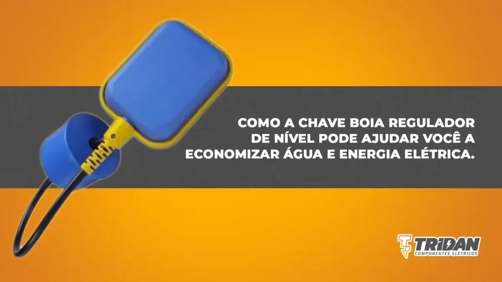chave boia economizar agua e energia